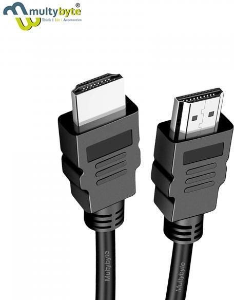 Multybyte HDMI Cable 10 m Copper Braided HDMI to HDMI 4K@60Hz Supports 3D 1080p Ultra High Speed-image-39