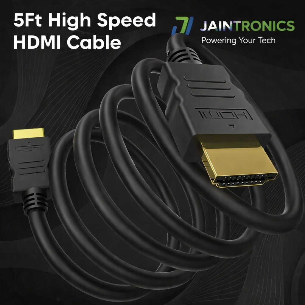 Jaintronics HDMI Cable 1.5 m Aluminum Foil + Braided Shielding JT-HDMI-1.5M-image-44