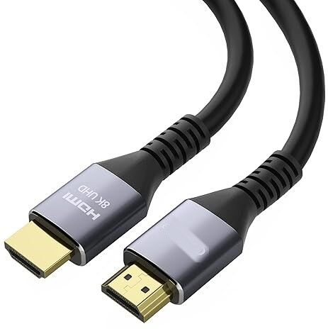 HITRIME HDMI Cable 1.5 m 8K HDMI Cable 2.1, 48 Gbps Ultra High Speed, 8K@60Hz, 4K@144Hz, eARC-image-43