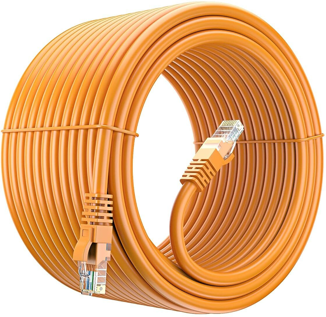 Sadow LAN Cable 40 m High Speed 40 Meter CAT-6 Network RJ45 Ethernet Patch Cord image 1