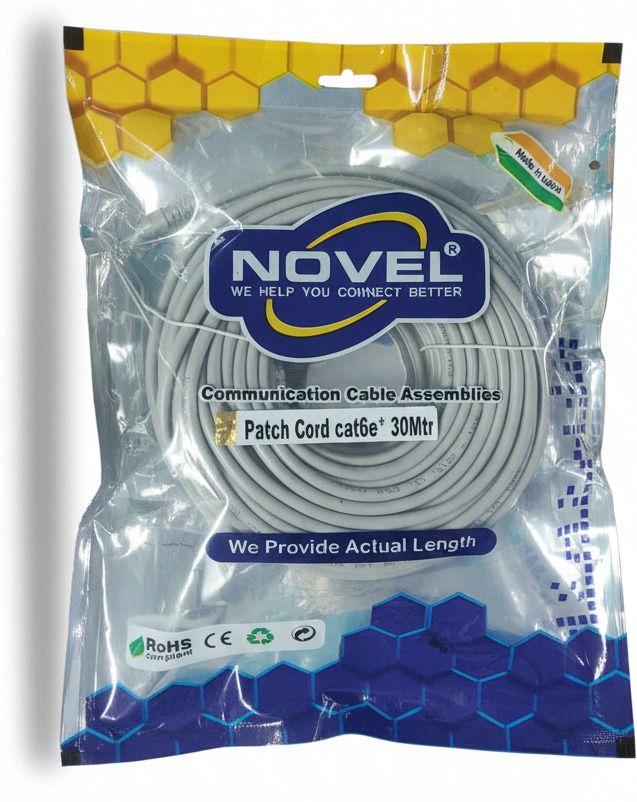 NOVEL LAN Cable 3 m CAT6e+ Patch cable-image-9