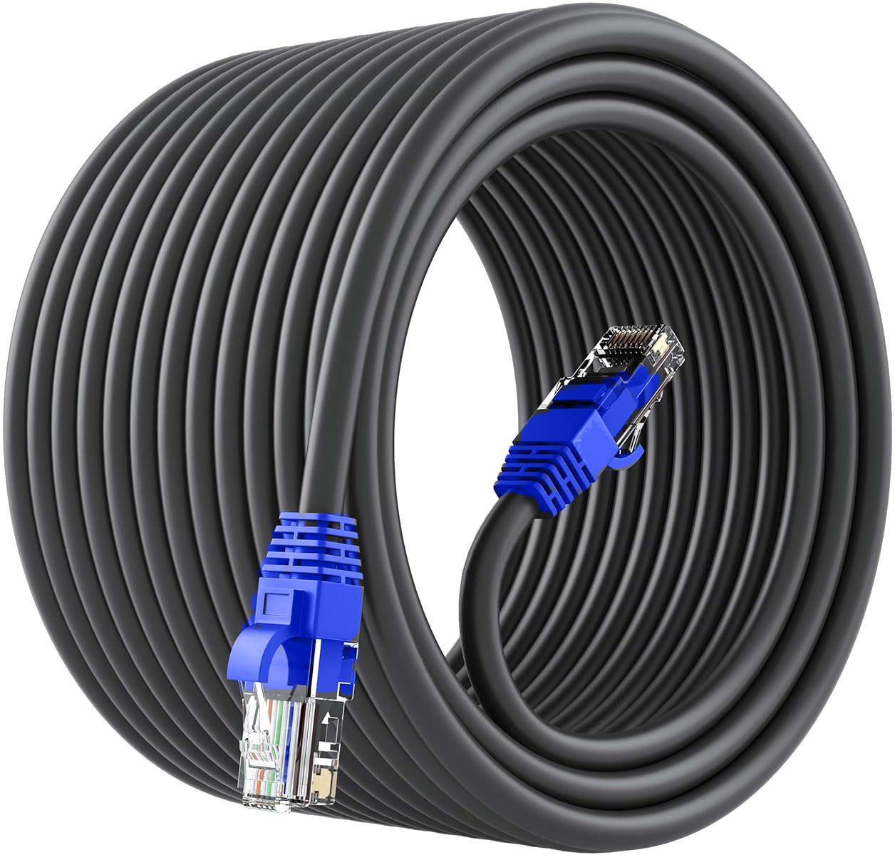 Sadow LAN Cable 60 m 60 Meter CAT6 Outdoor Direct Burial RJ45 LAN Cable 24AWG Waterproof-picture-18