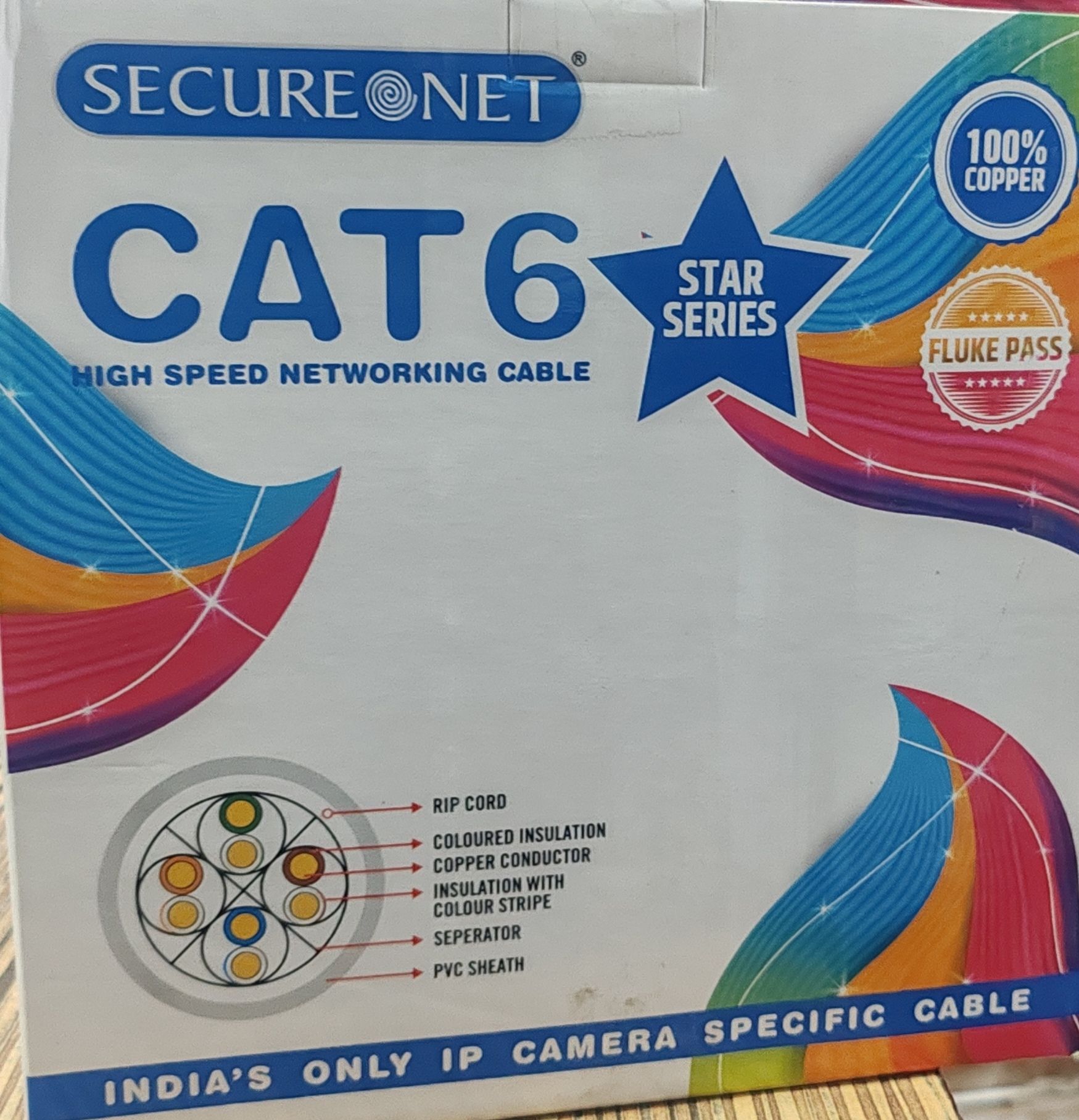 Securenet LAN Cable 90 m S star cat6 utp 90m-image-5