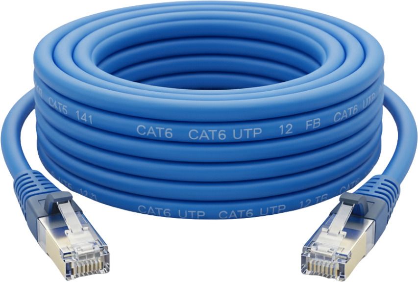 DELOX LAN Cable 10 m Copper Cat 6 Ethernet Cable Network Cable Internet Cable RJ45 LAN Wire High Speed Patch Cable Computer Cord-image-35