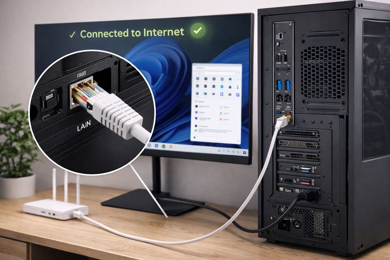 nexis india technology NITL1.5M Lane Cable, RJ45 Patch Cord Network Interface Card