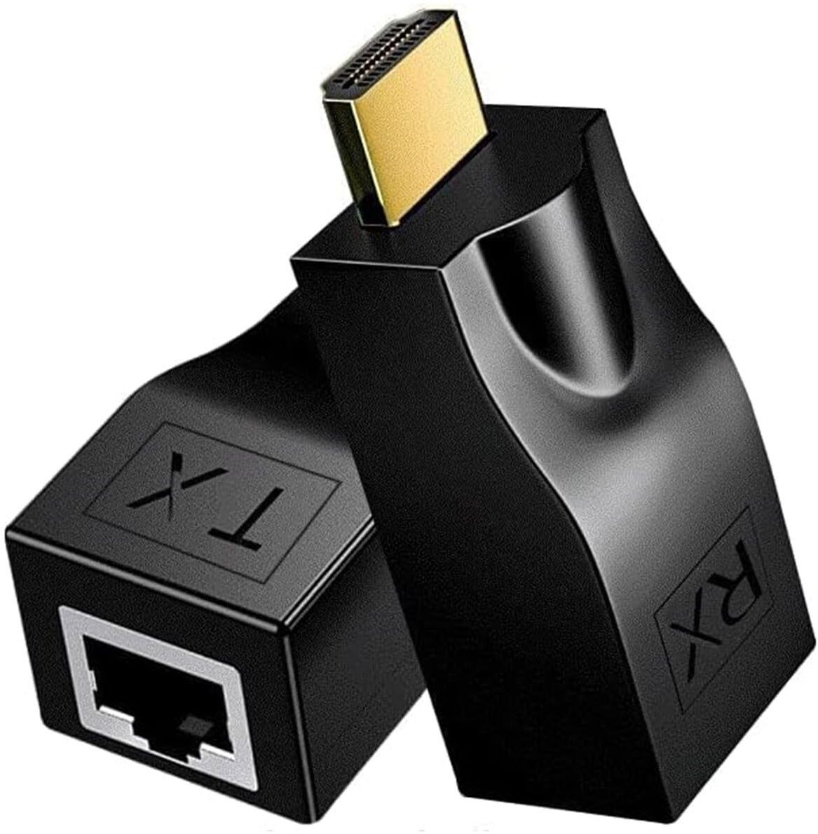 BlackBoost 4K HDMI to RJ45 Extender, HDMI Extender Over Ethernet Cat Wired Ethernet Lan Adapter compatible with Windows-picture-15