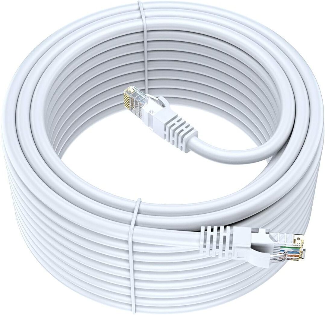 Sadow LAN Cable 30 m 30 Meter CAT5e Ethernet Cable Lan Network CAT5 Internet Modem RJ45 Patch Cord-picture-21