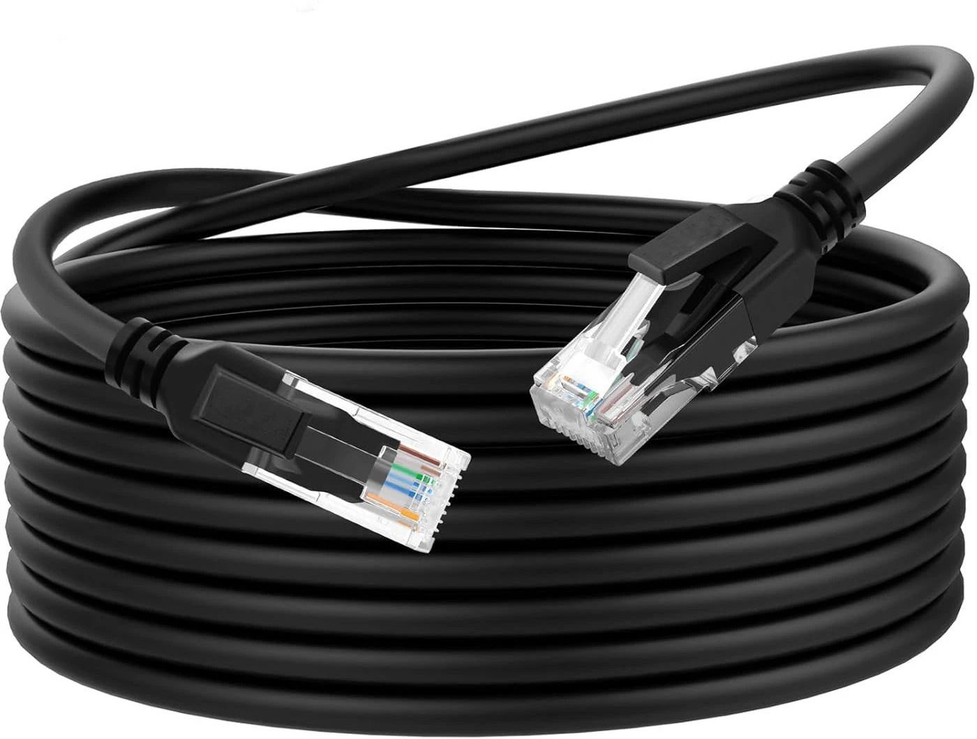 Sadow LAN Cable 30 m 30 Meter Cat5e Outdoor Ethernet LAN Cable Waterproof/UV Resistant-picture-25