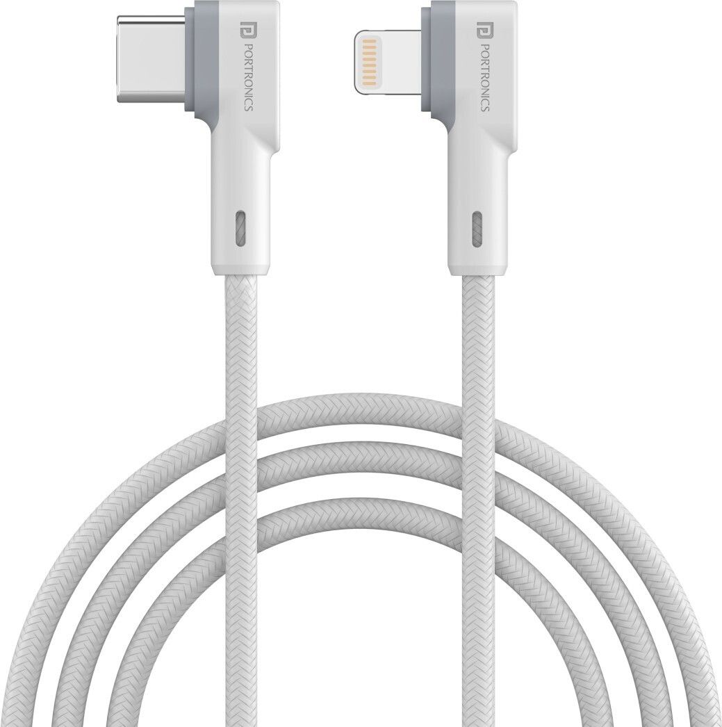 Portronics Lightning Cable 3 A 1.2 m POR 1439-picture-33