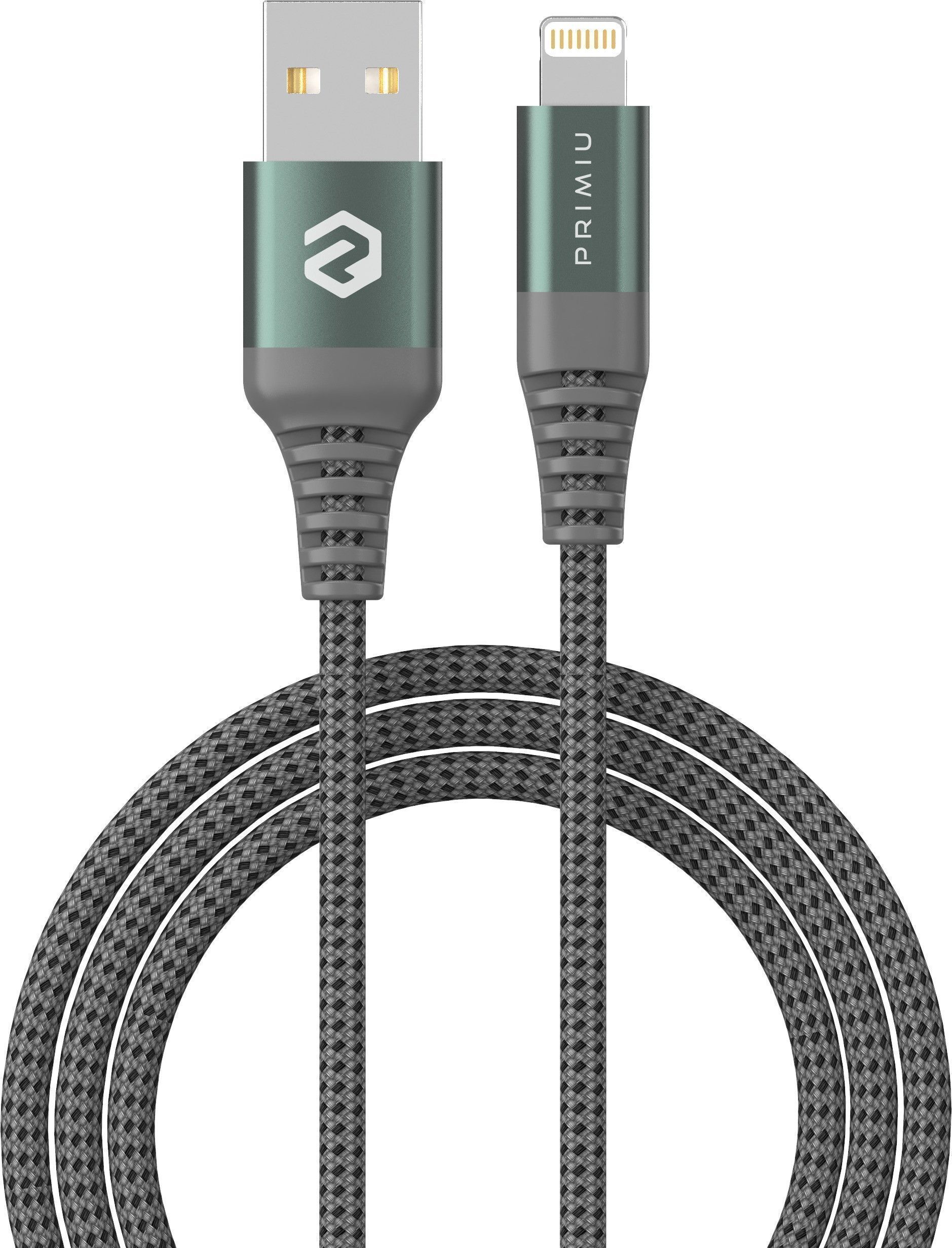 Primiu Lightning Cable 2 A 1.8 m 6 ft long Nylon Braided Tough2.8A1.6 m Lightning Cable-image-18