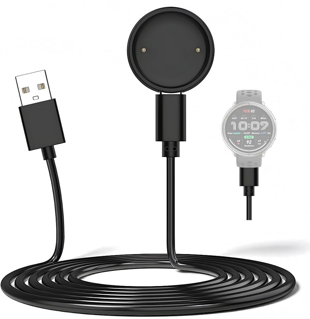 ELEPHANTBOAT Magnetic Charging Cable 2 A 1 m Amazfit Active Bip Charger Cable-image-47