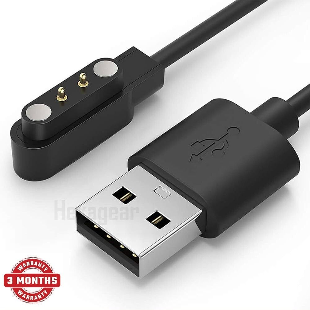 HexaGear Magnetic Charging Cable 1 A 0.5 m METAL BRAIDED Original Smart Watch Magnetic Charging Cable for Drift-image-43