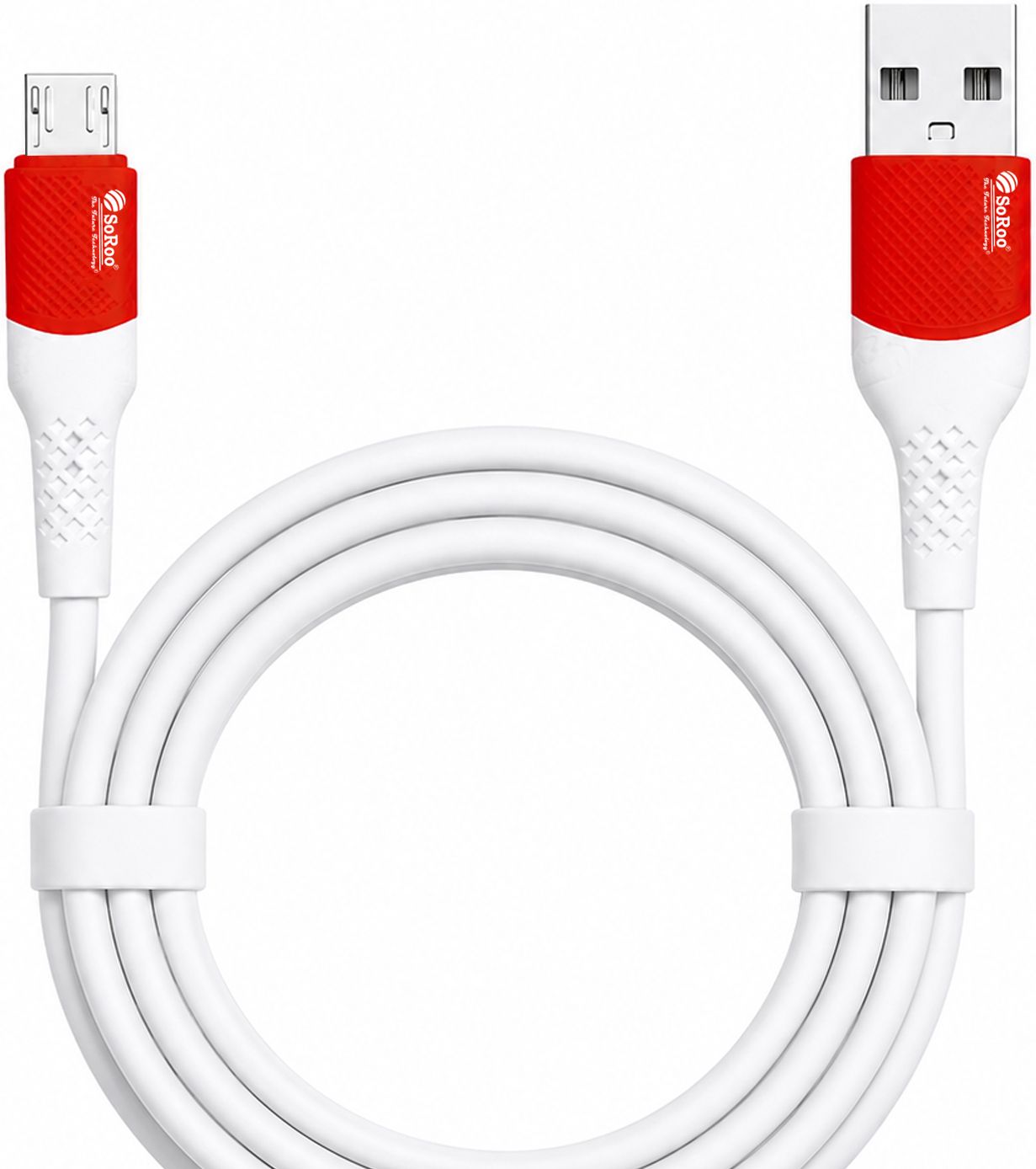 SoRoo Micro USB Cable 5 A 1.2 m Aluminium Foil USB to Micro USB (V8) Fast Charging Cable 40W | 3A Output | 1.2 Meter | High Speed Charging & Data Sync Cable-picture-26