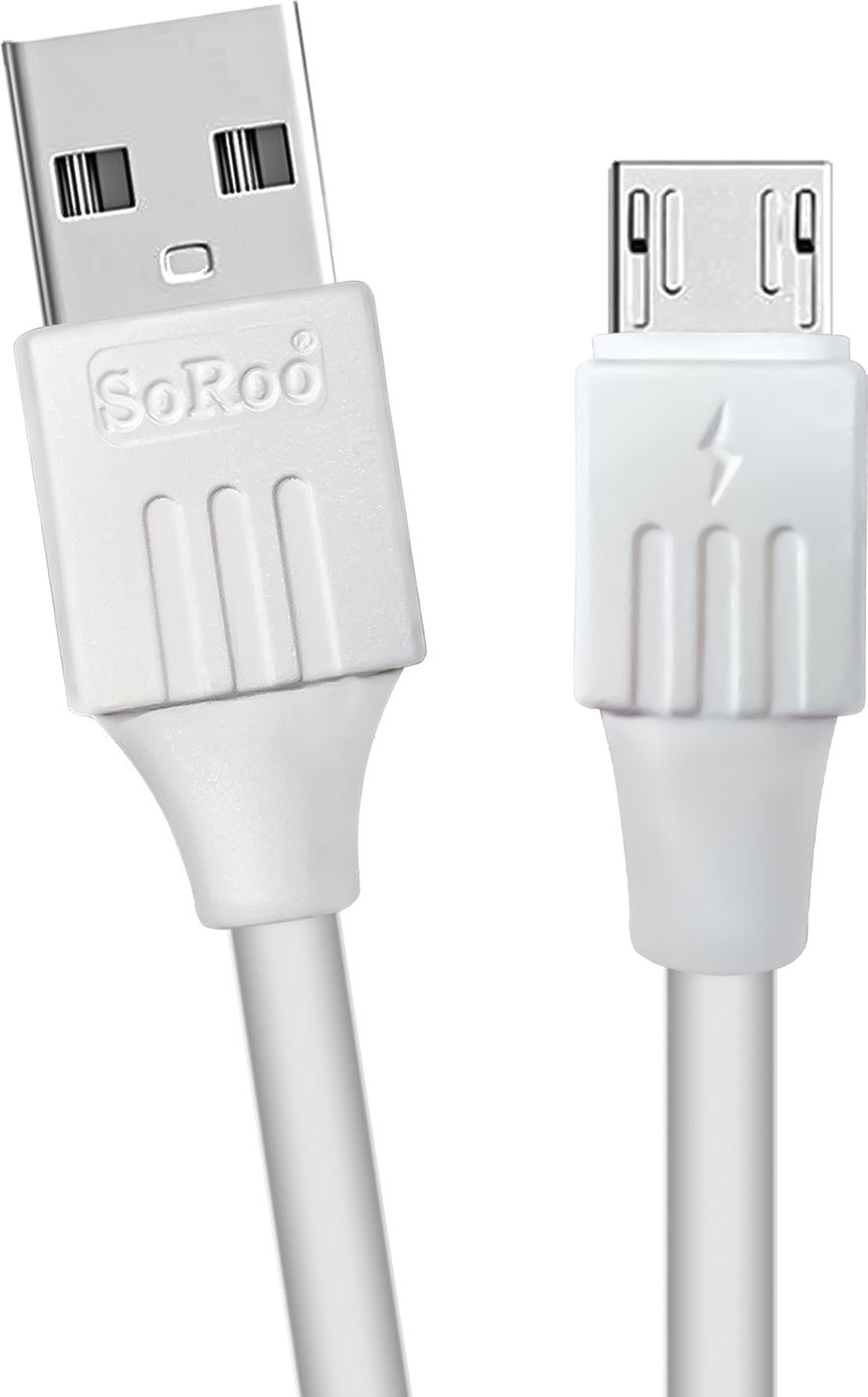 SoRoo Micro USB Cable 5 A 1.2 m Aluminium Foil USB to Micro USB (V8) Fast Charging Cable 36W | 3A Output | 1.2 Meter | High Speed Charging & Data Sync Cable-image-48
