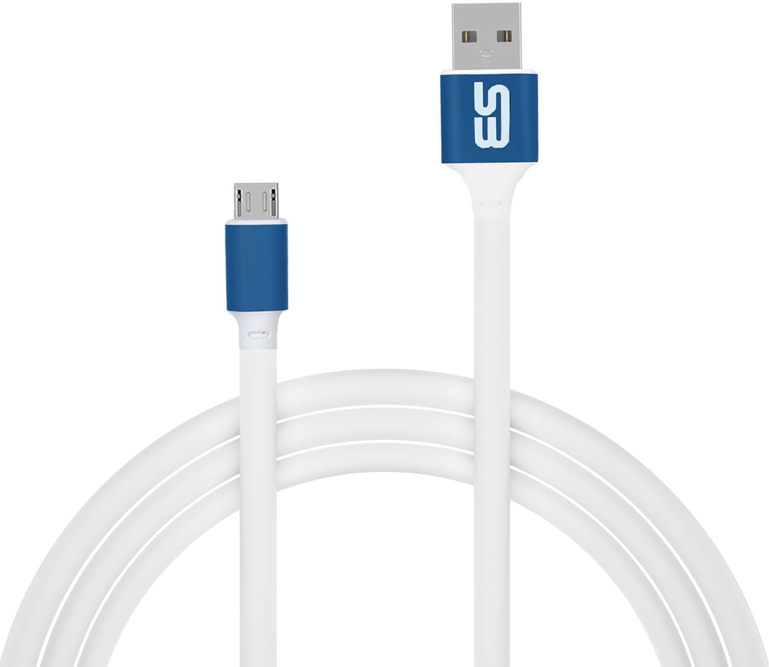 shopbucket Micro USB Cable 2 A 1 m Data Cable | Fast Charge & Transfer | Micro USB | Tangle Free | Durable QC 3.0, 1 Meter (Blue) Compatible with OPPO A1K, OPPO A71, OPPO A12e, OPPO Joy, OPPO A37, OPPO F11 Pro, OPPO A12, OPPO A5, OPPO A57.-picture-21