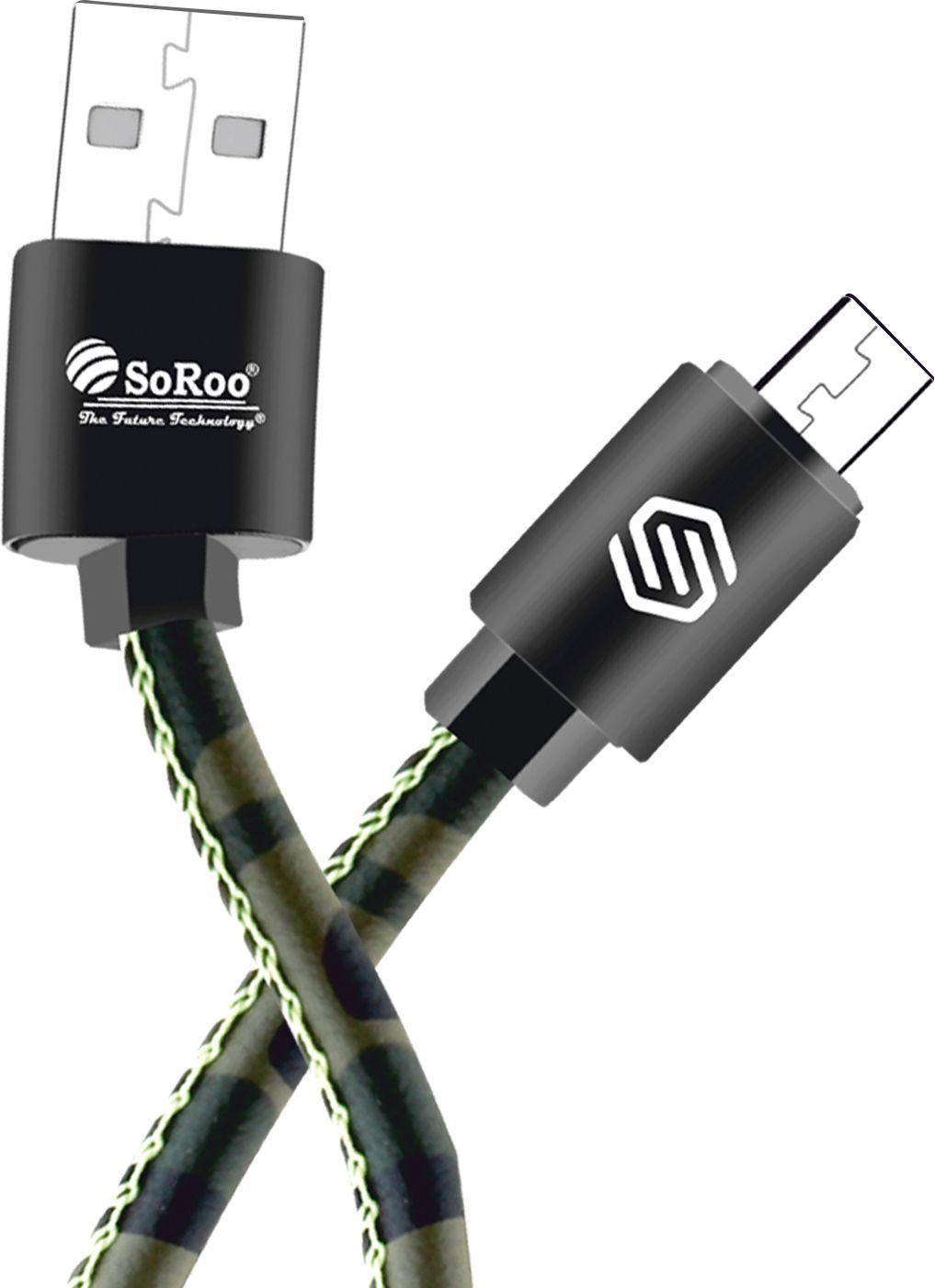 SoRoo Micro USB Cable 5 A 1.2 m Aluminium Foil USB to Micro USB (V8) Fast Charging Cable 45W, 3A Output, 1.2M Braided Data & Charging Cable, High Speed Sync, Durable Nylon Cable,-image-47