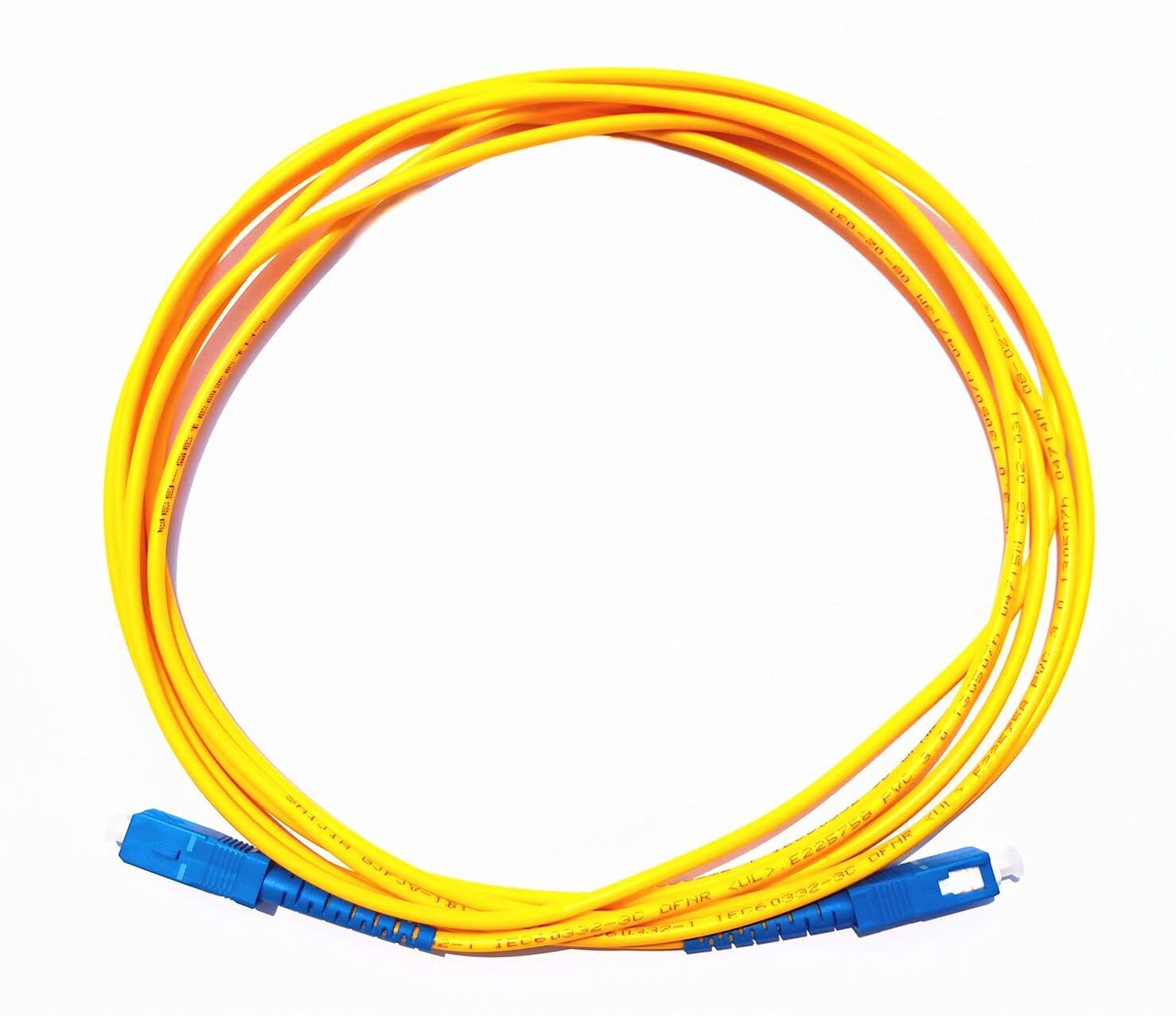 Vedi Patch Cable 5 m SC/UPC Single Mode Fiber Patch Cord Cable Yellow-picture-17