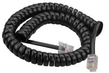 TAAPSEE Patch Cable 2 m 1 Piece Telephone Handset Phone Receiver Cable Cord Wire-image-2