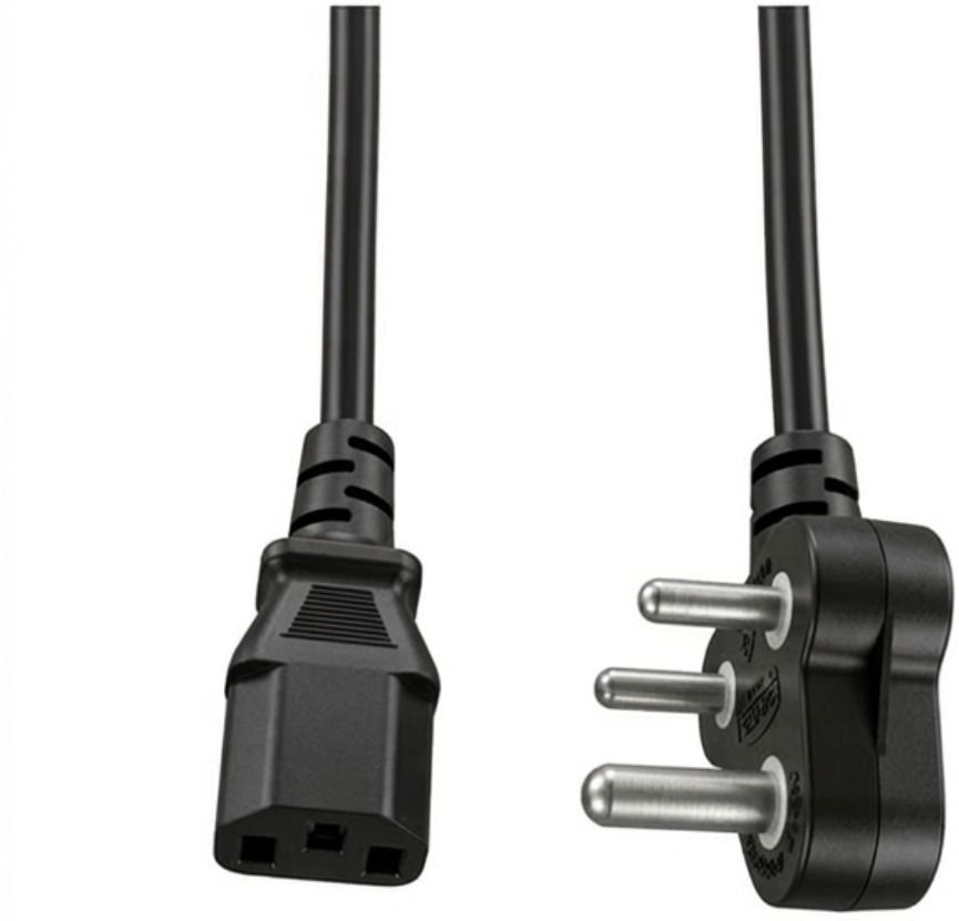 WIRESLAB Power Cord 1.5 m Desktop PC Computer Power Cord, 2500 Watt IEC C13 Power Cable for Pc, 3 Pin Ac Wire Lead for SMPS Power Supply, Monitor, Printer, Electric Kettle, TV-image-25