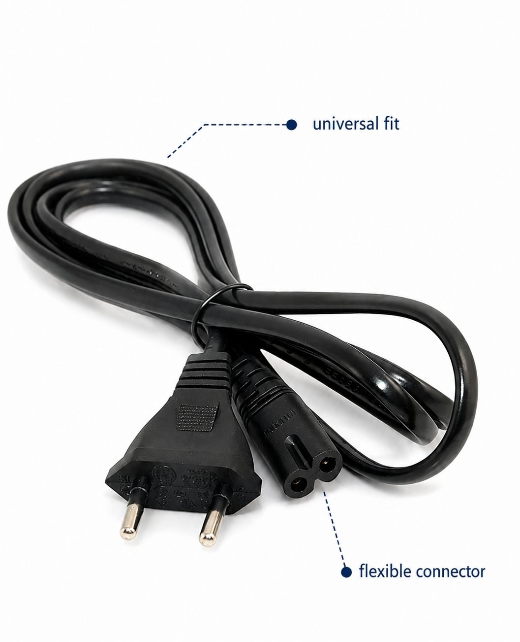 NEXGEN GO Power Cord 5 A 1 m NA AC Power Cord 1 m Compatible 2 Pin Cable For /Hp/ Inkjet Printer , Adapter Charger Laptop,Camera,Printer,Canon Pixma MX922 MX492 MX490 MX922 MX452-image-6