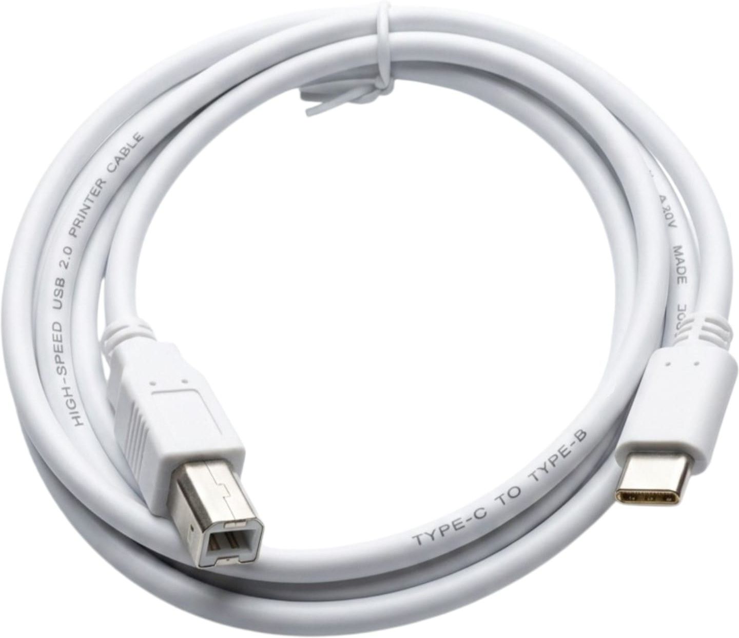 Etake Power Sharing Cable 1.25 m Type-C to Printer Cable, USB Type-C to USB B Male Scanner Cable, Cord-picture-10