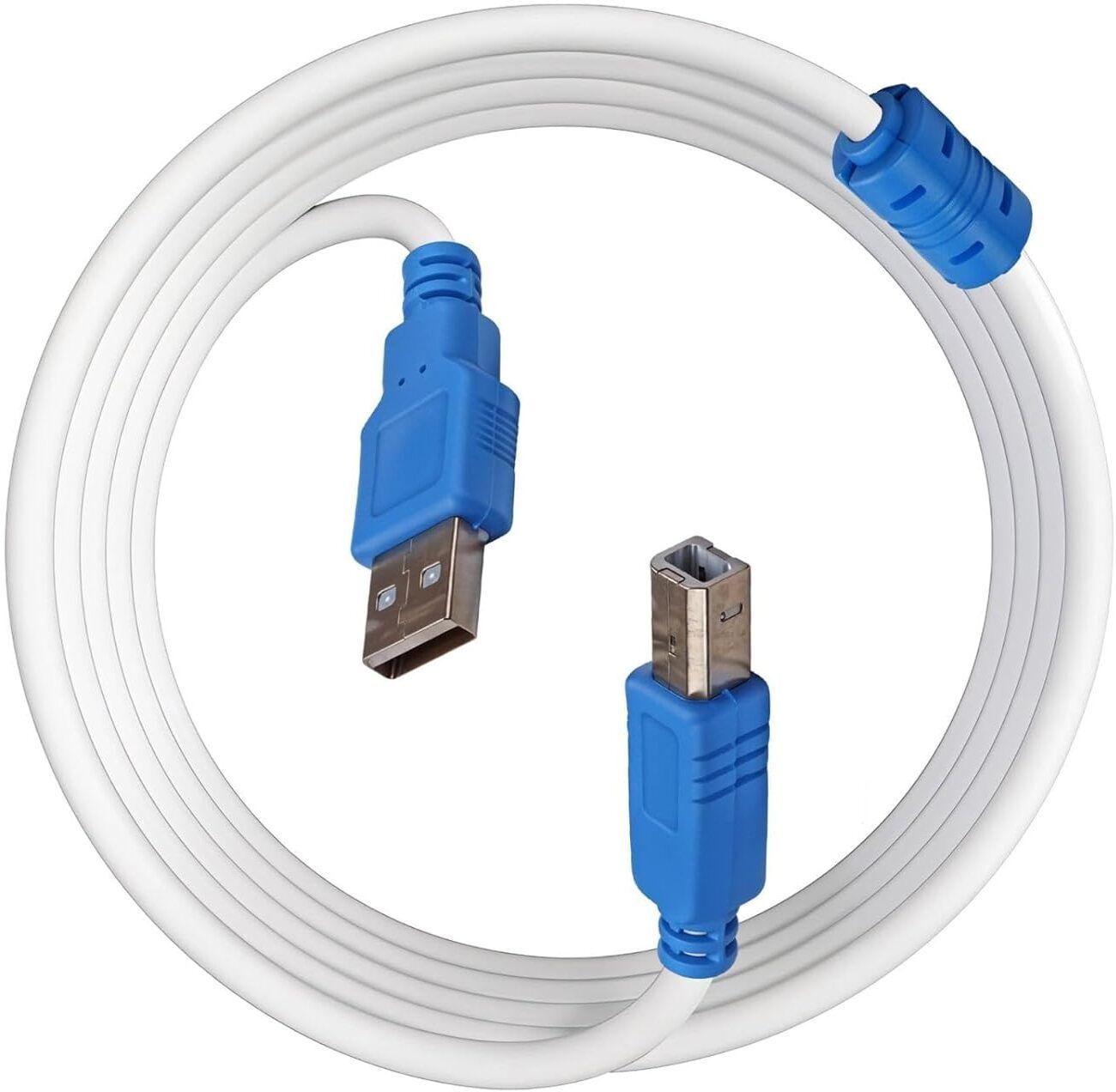 Akwor Printer Cable 1.5 m 1.5 Meter USB 2.0 High-Speed Printer and Scanner Cable USB A Male to B Male-image-37
