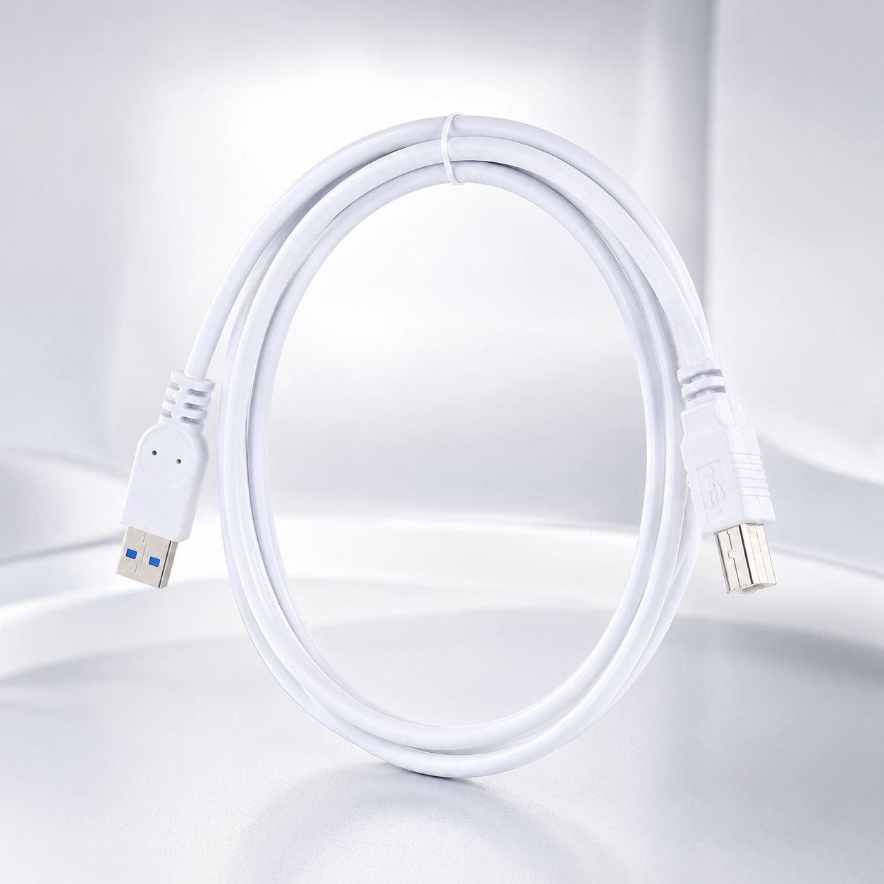 Orionis Printer Cable 2 A 1.2 m Type B Cable For Printer, B Type Data Cable, Data Cable B Type USB 2.0 Printer Cable 1.2 Meter | USB A Male to USB B Male High Speed Data Cable |-image-42