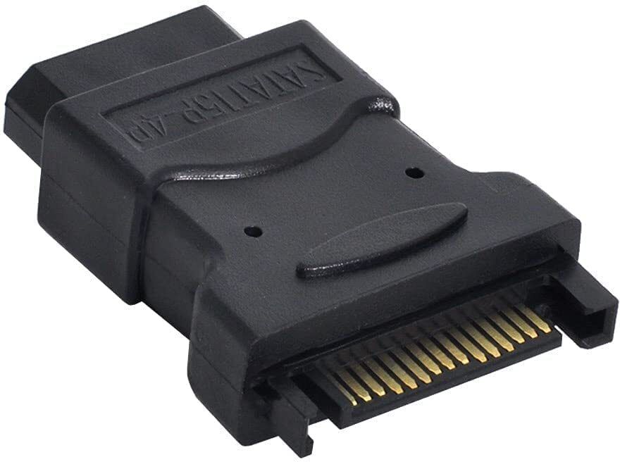 RyzCare 15 Pin SATA Male to 4 Pin Molex Female 2.5 inch IDE-picture-32