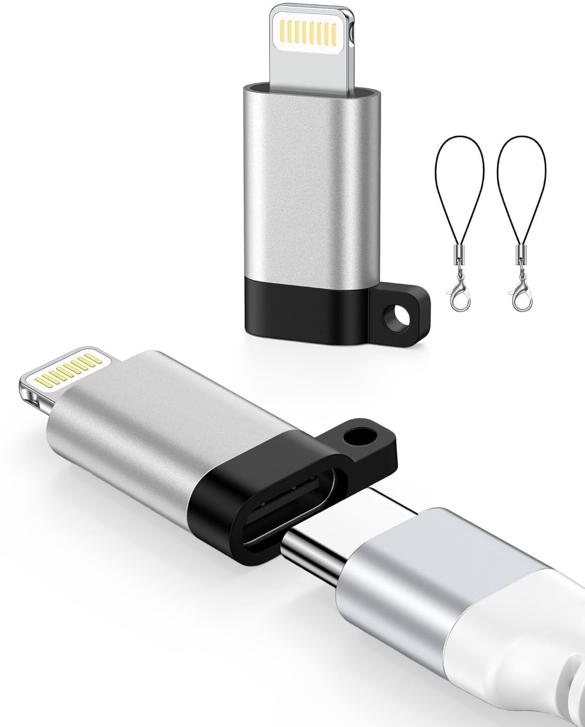 Type C to Lightning Adapter 27W Fast Charging and Data Transfer Cable USB Adapter-image-41
