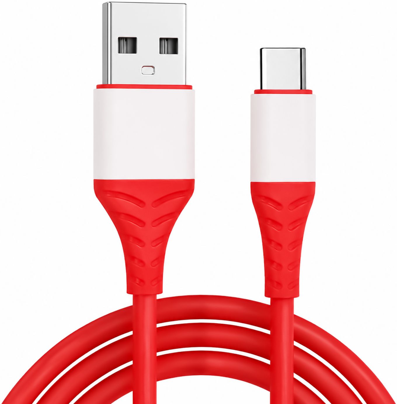 SoRoo Type C 3 A 1.2 m Aluminium Foil USB to Type C Fast Charging Cable 45W | 3A Output | 1.2m | High Speed Charging & Data Sync Cable-image-47