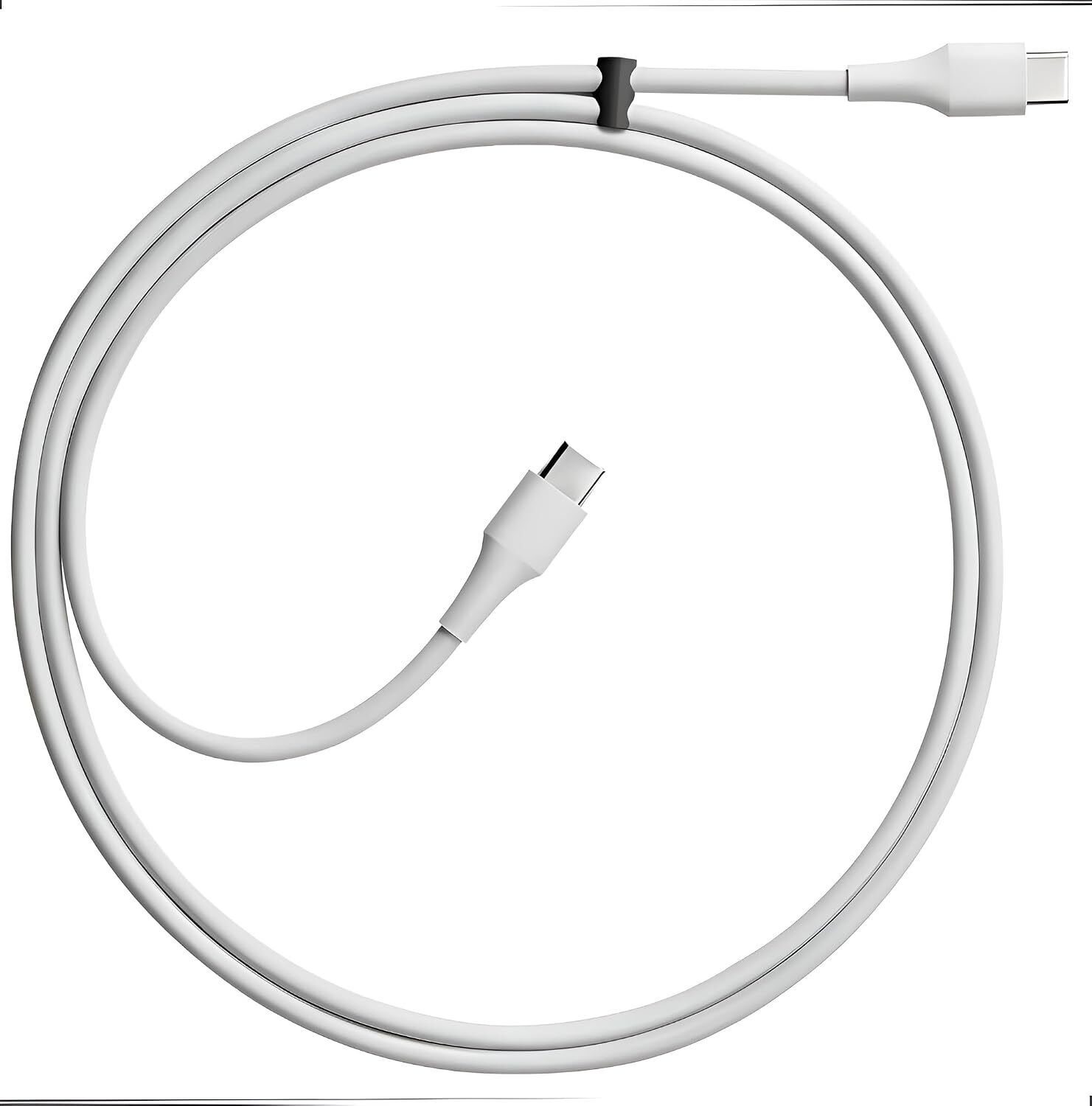 YCNEX Type C 3 A 1 m 45W Type C to C Cable - Perfect Compatible for Google Pixel 8 Pro, Pixel 8, Pixel 8a, Pixel 6, Pixel 6 Pro, Pixel 6 XL, Pixel 6A, Pixel 7 Pro and More| Fast & Quick Charge for Chromebook Laptop/Buds/Usb C Device Support White-image-18