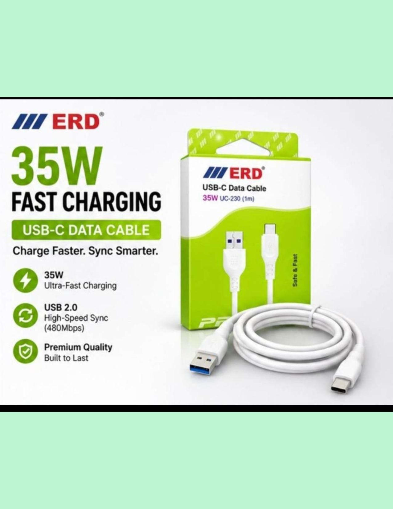 erd technologies pvt ltd Type C 1.5 m High-Speed Data Sync | USB Type-C Fast Charging Data Cable200-picture-14