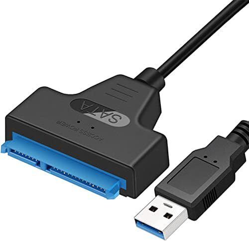 VOOCME USB3.0 to SATA Cable Adapter Compatible for 2.5" HDD and SSD, Supports Windows USB to SATA III Hard Drive Adapter USB Cable-image-21