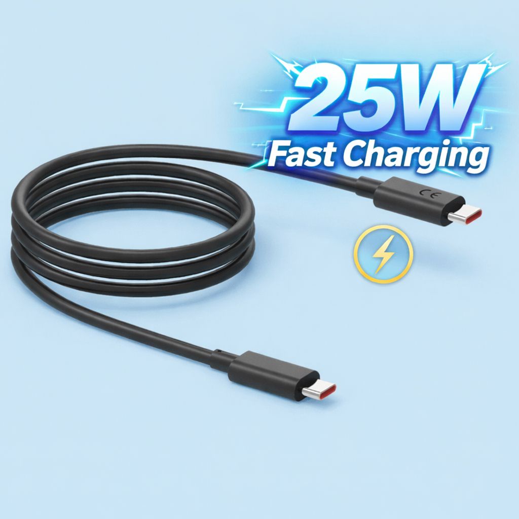 Tart Type C 3 A 1 m Original 25W Original Type C to C 3.3 FT Fast Charging USB C Cable High Performance-picture-14