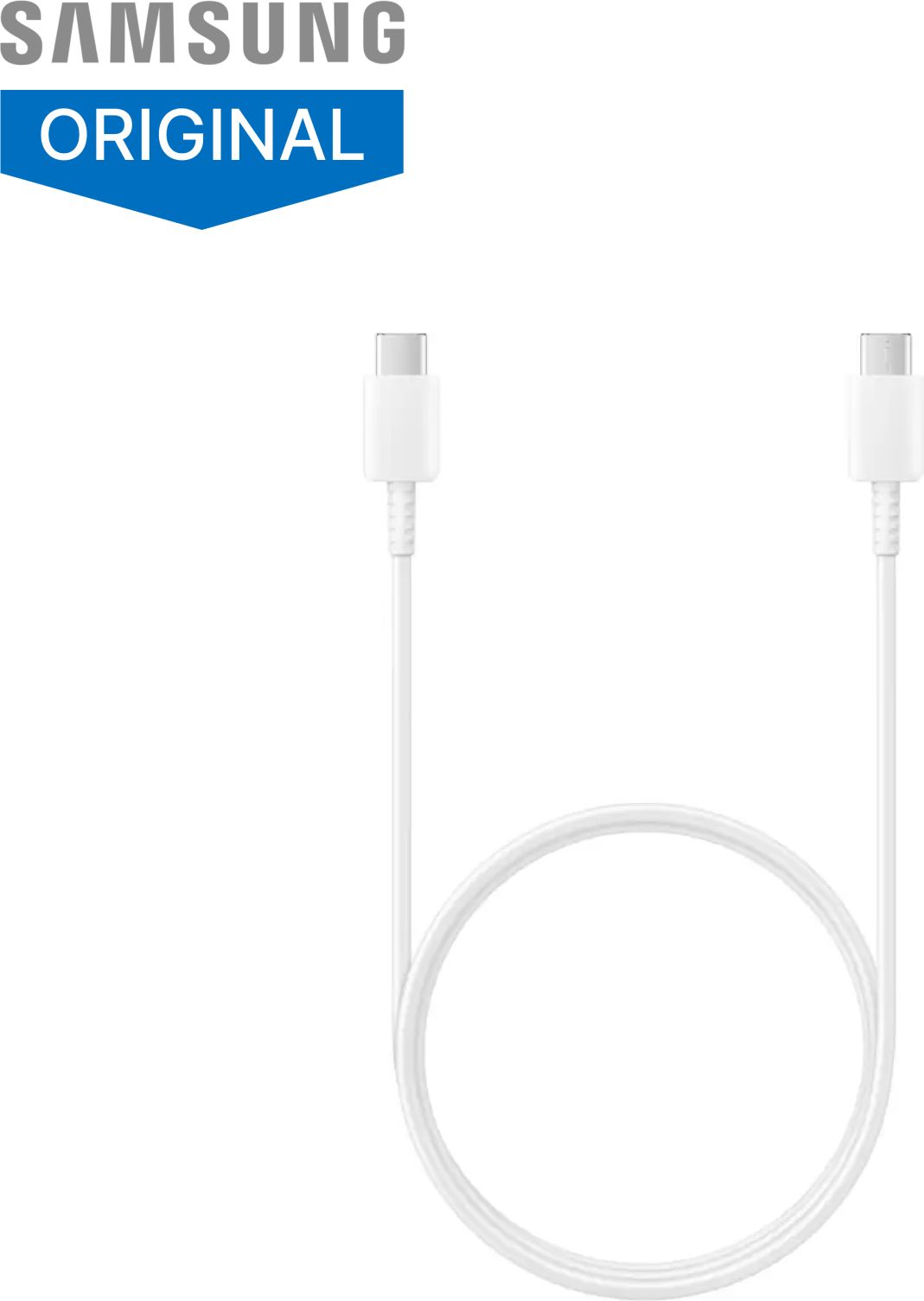 SAMSUNG USB Type C Cable 2 A 1 mm EP-DA705BWEGIN-image-1