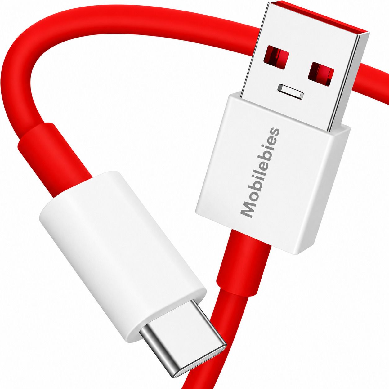 Mobilebies USB Type C Cable 6 A 1 m 100W, Turbo Charge Cable, For Poco X8 pro, x8 pro max, m8, poco c81, poco c85, poco c85x, poco f7 Etc. Hyper Charge Cable High Speed Data Sync & Durable Cable In Red-picture-23