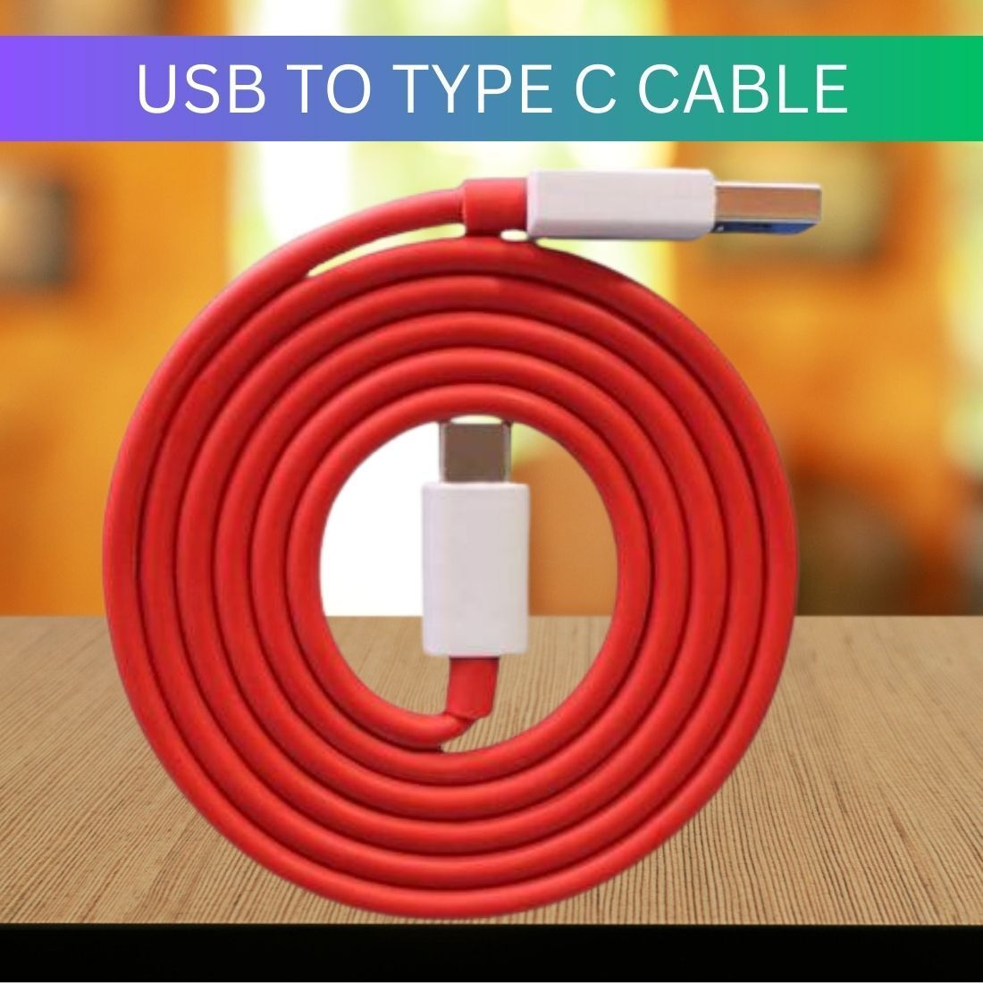 cartnexaglobal USB Type C Cable 1 m Dash USB Type C Cable 1m Type-C, Fast Charging Cable Supports VOOC/WARP/DASHT288-picture-33