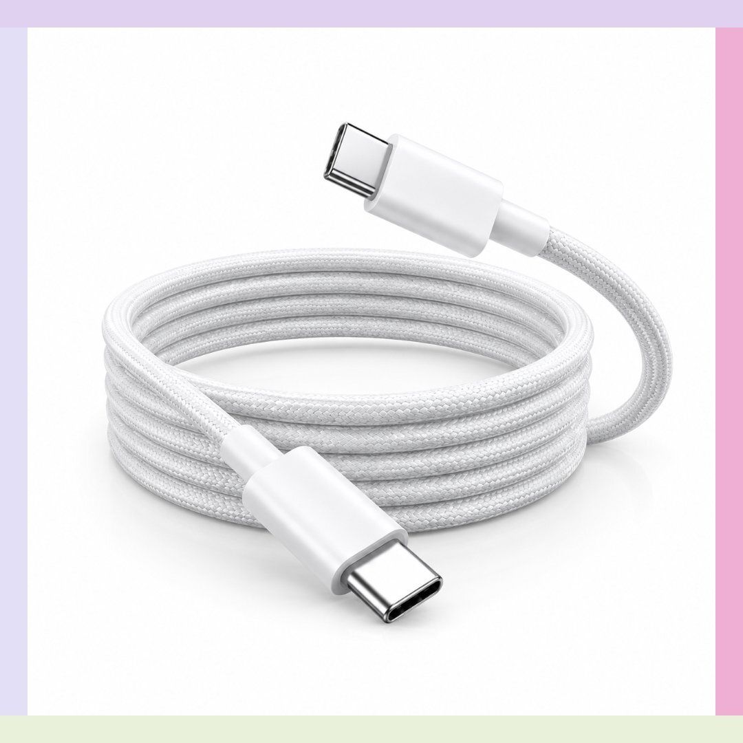 Awero USB Type C Cable 1 m Type C to Type C 1m Premium USB C Data Cable for Power Bank Model 73-image-2