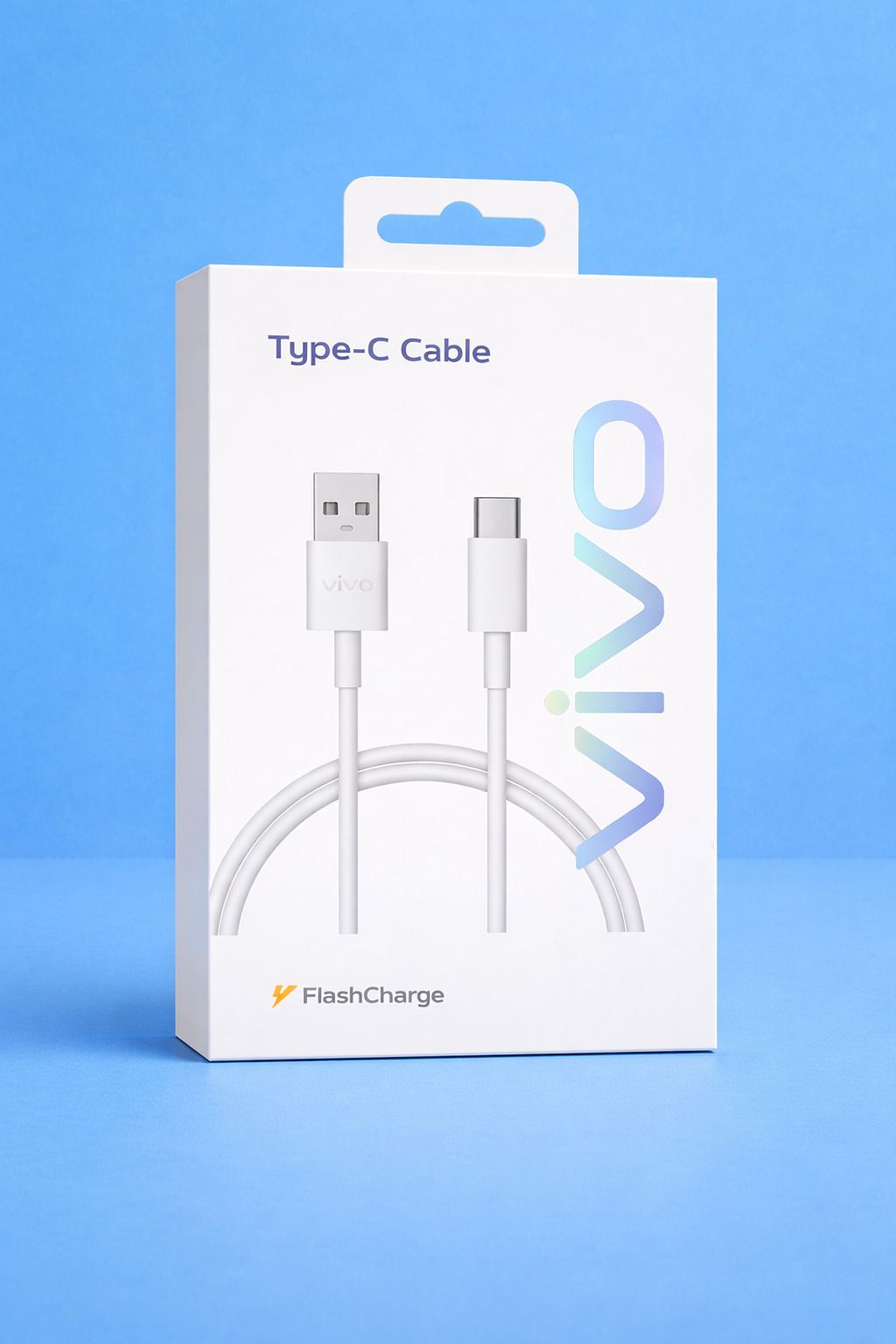 vivo USB Type C Cable 4 A 1 m Can be Used With 120W, 80W, 66W, 55W, 44W And Other Flash Charge Chargers* 44W / 80W FlashCharge USB Type-C Data Cable | Fast Charging & High-Speed Data Transfer | Durable & Reliable-image-25