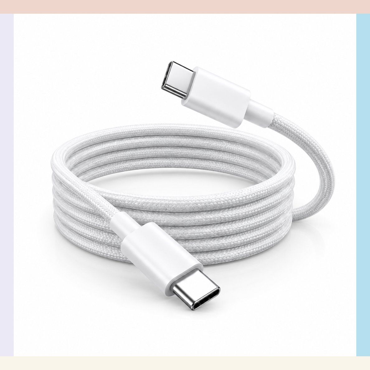 Awero USB Type C Cable 1 m Type C to Type C 1m Rapid Charge USB C Data Cable for Power Bank Model 223-image-38