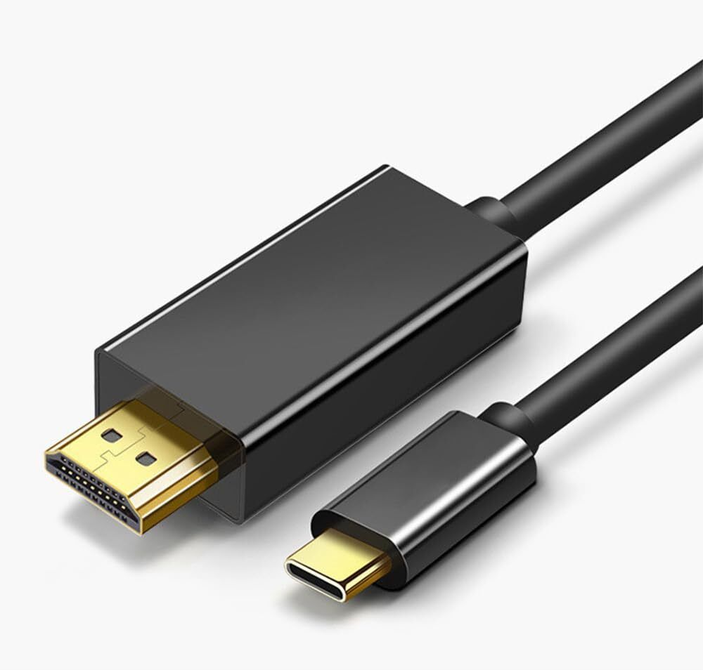 Silkland HDMI Cable 0 A 1.8 m Aluminium Foil + Braided Shielding 4K High-Speed USB 3.1 Type-C to HDMI-image-33