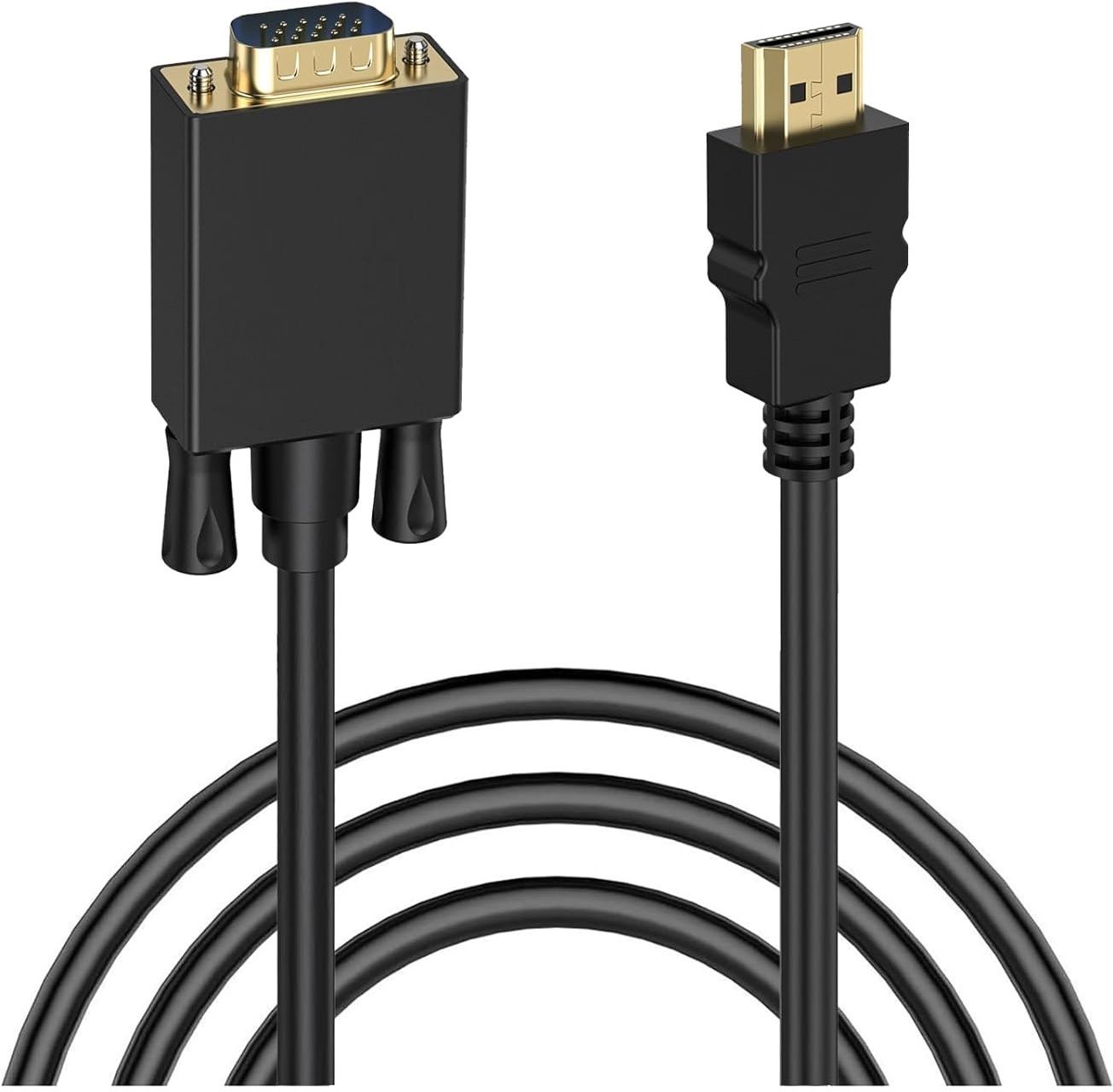 RyzCare VGA Cable 0.5 A 1.5 m Aluminum Foil Uni-Directional 1080P 60Hz for Computer, Laptop, Desktop, Projector, Monitor-image-17