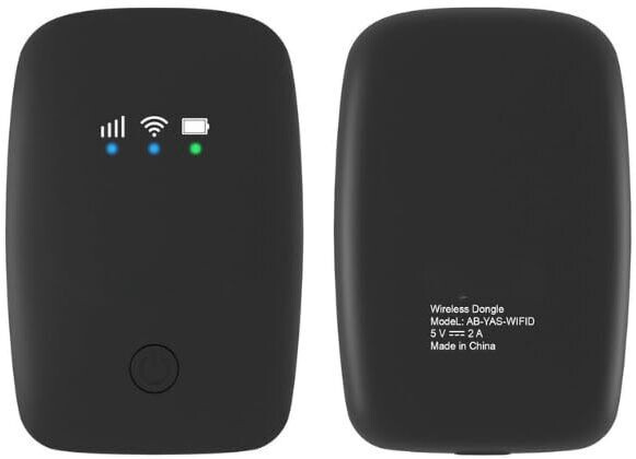 Sigmatech 4G Wi-Fi Dongle, 2100mAh Battery, Multi SIM Support, Plug & Play Mobile Hotspot 150 Mbps Data Card ,Calls not Supported image 1