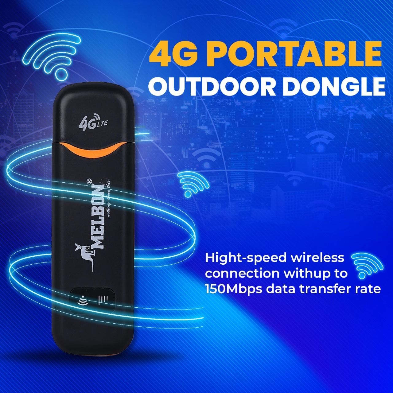 Melbon MT708 USB 4G modem with All Sim Network Support, 4G Data Card with Wifi Hotspot 150 Mbps Data Card ,Calls not Supported-picture-32