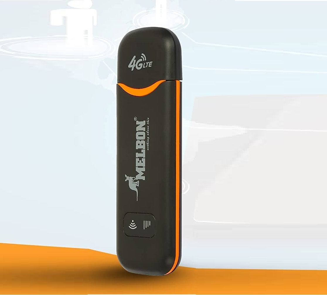 Melbon HI-Speed 150Mbps Plug & Play Wireless Wi-Fi Dongle Sim Network 4G, 5G Data Card Data Card-picture-48
