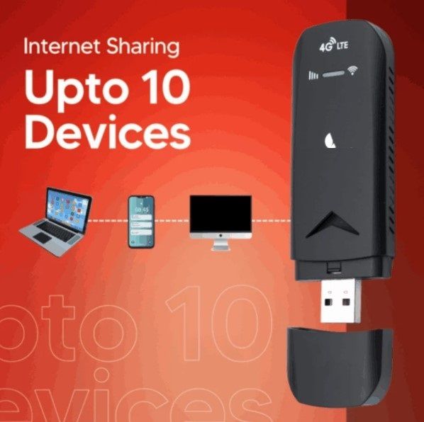 Konnect Airtelsim/jiosim/visim Supported WIFI Data Card WIFI SHARE TO 10 DEVICES Data Card-image-23