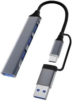 SGG 4 in 1 USB Hub Multiport Adapter 3.1 Mbps Data Card ,Calls not Supported-image-27