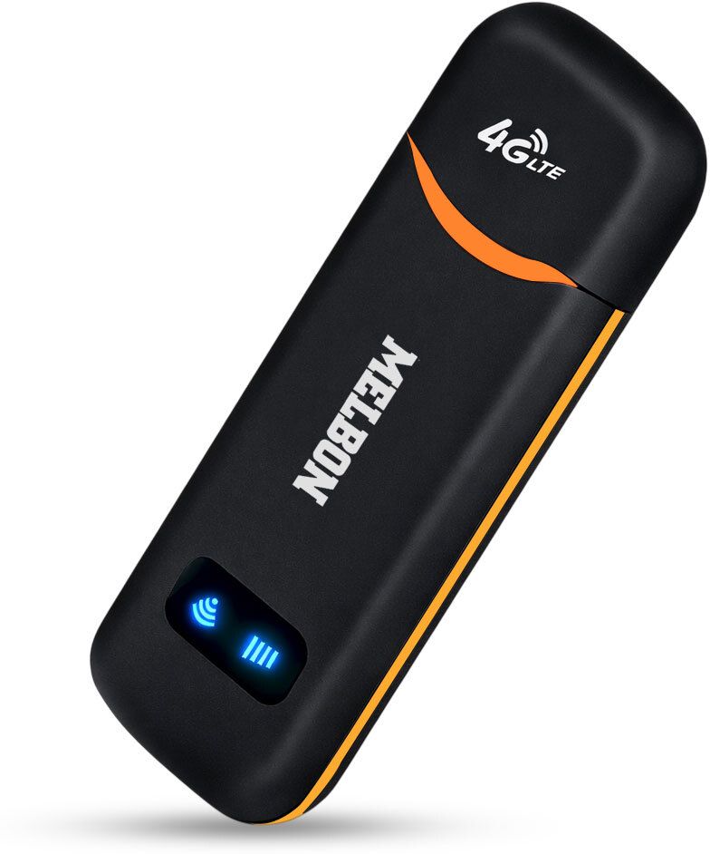 Melbon 4G LTE USB Dongle | SIM Supported | High Speed Internet for Laptop & PC 150 Mbps Data Card ,Calls not Supported