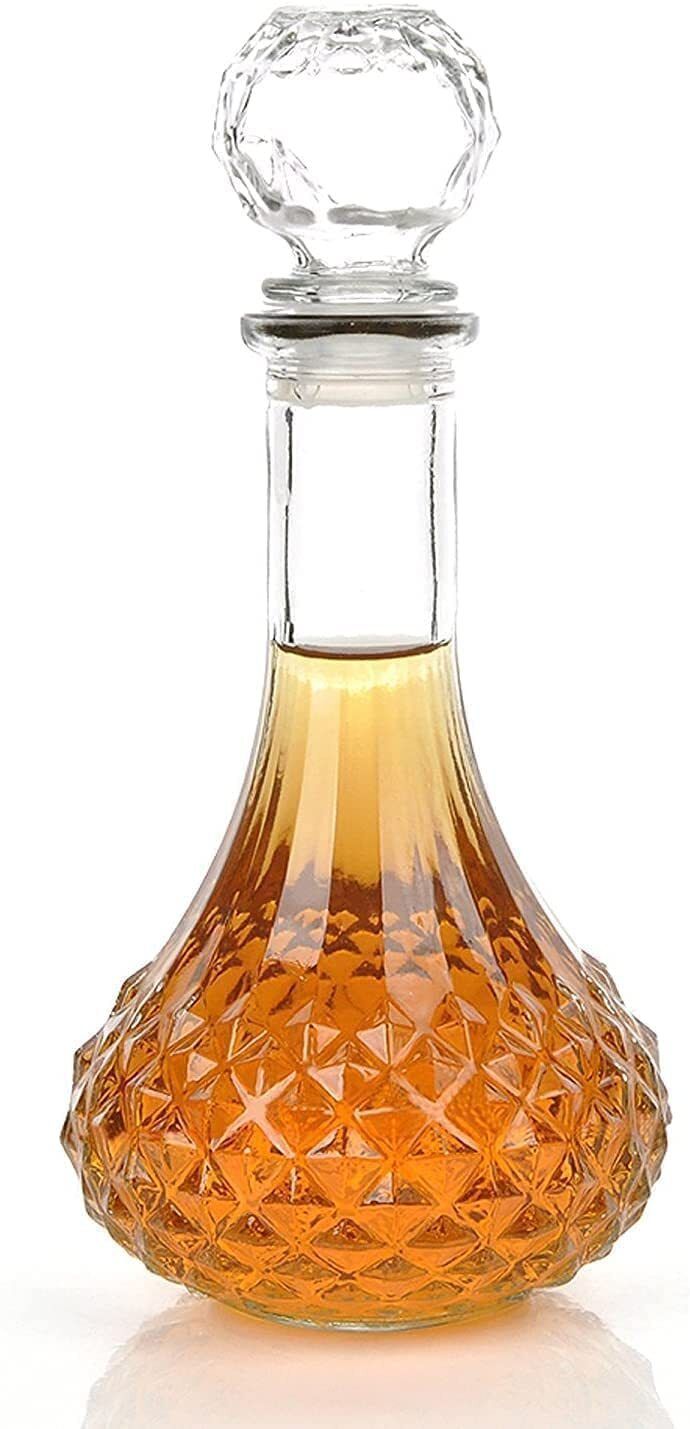Rajwadi Decanter 1000ml Premium European Style Glass Decanter with Stopper Scotch, Wine, Brandy, Rum, Vodka, Liquor Decanter-image-28
