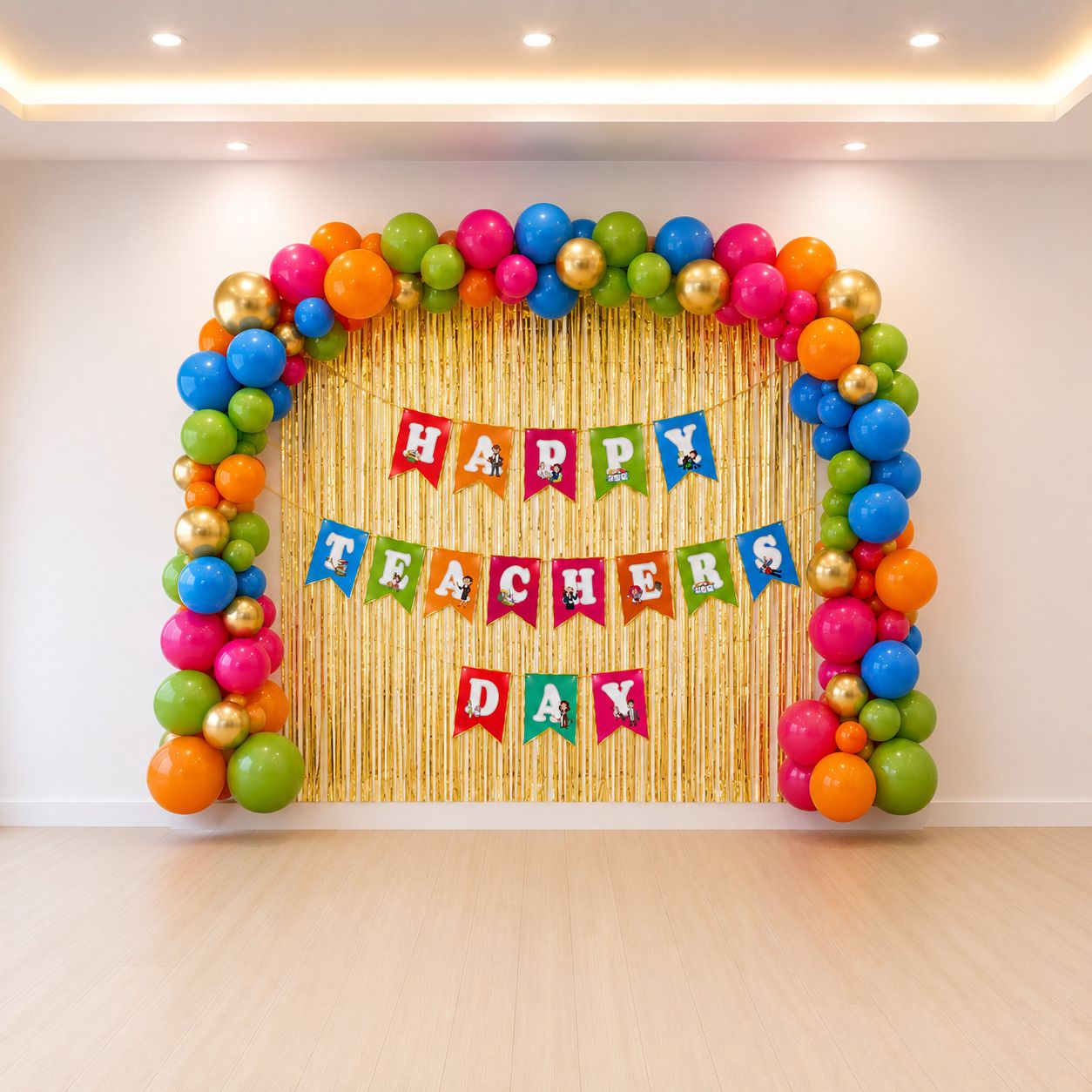 party box Golden Teachers Day Decoration Kit-picture-48